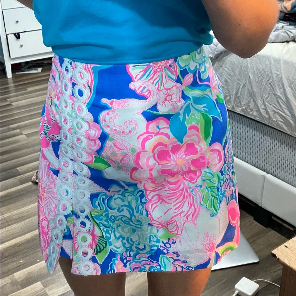 lily pulitzer skort